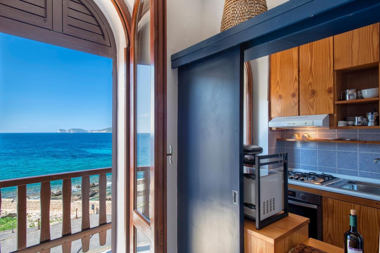 Alguerhome Casa Blu Sea View ภายนอก รูปภาพ