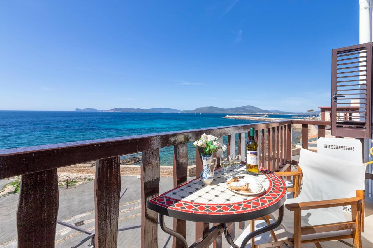 Alguerhome Casa Blu Sea View ภายนอก รูปภาพ
