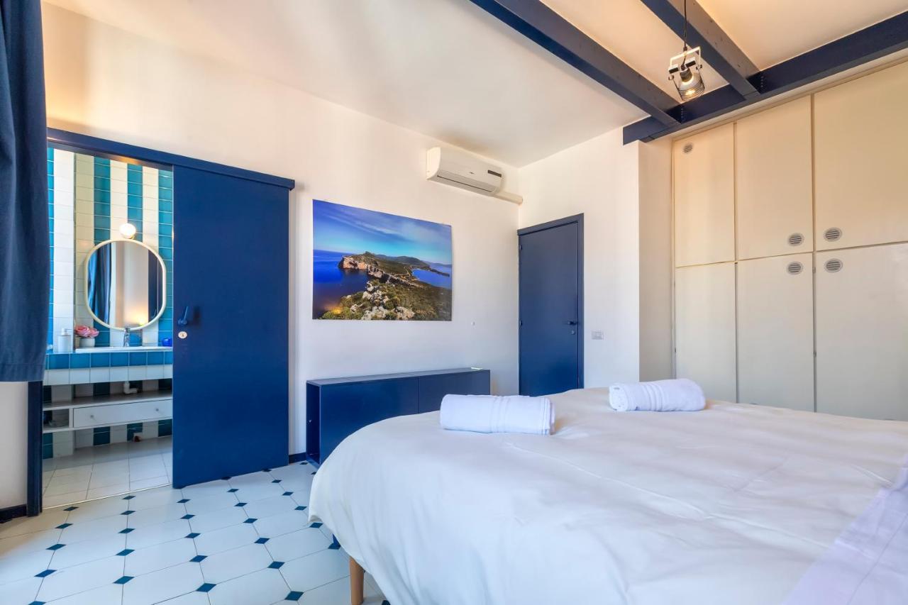 Alguerhome Casa Blu Sea View ภายนอก รูปภาพ