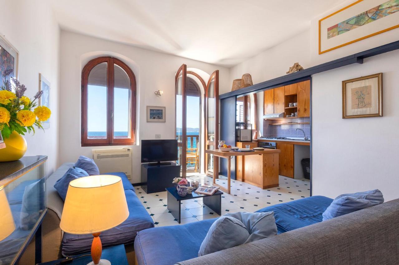 Alguerhome Casa Blu Sea View ภายนอก รูปภาพ