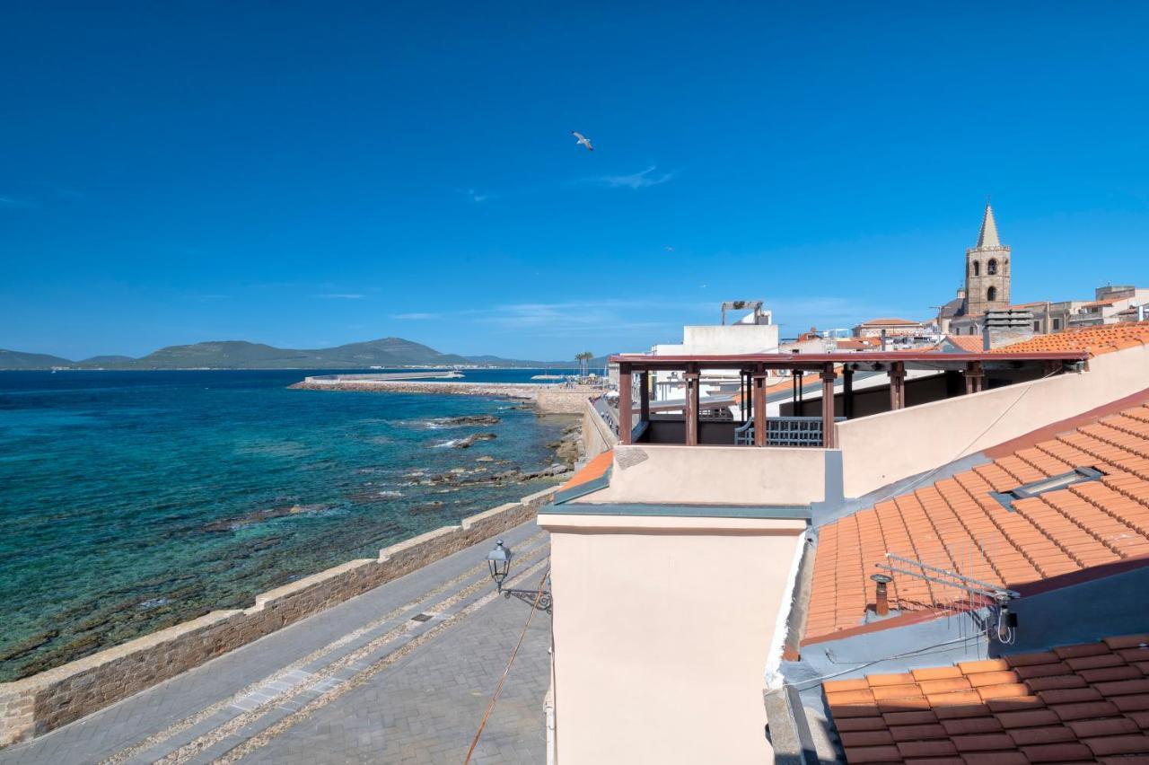 Alguerhome Casa Blu Sea View ภายนอก รูปภาพ