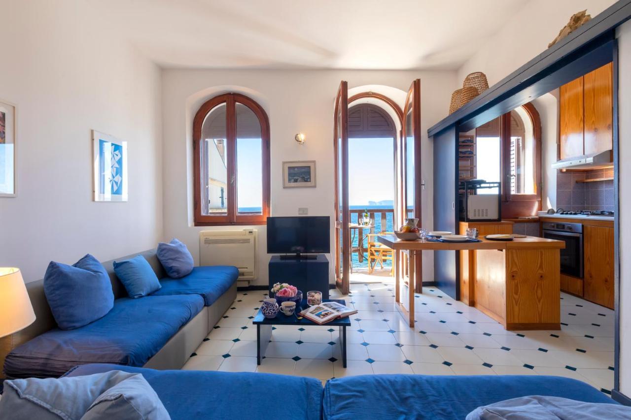 Alguerhome Casa Blu Sea View ภายนอก รูปภาพ
