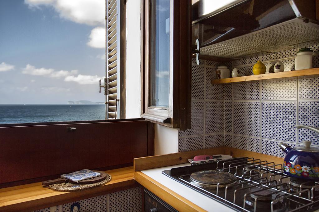 Alguerhome Casa Blu Sea View ภายนอก รูปภาพ